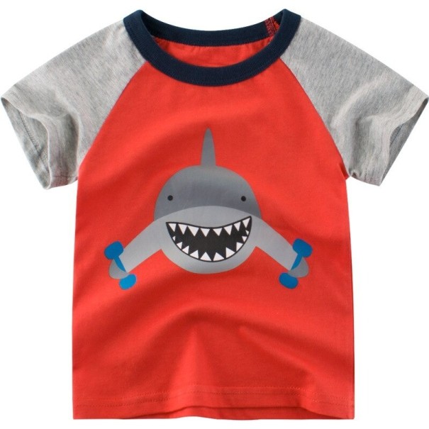Jongens T-shirt met dier B1490 6 A
