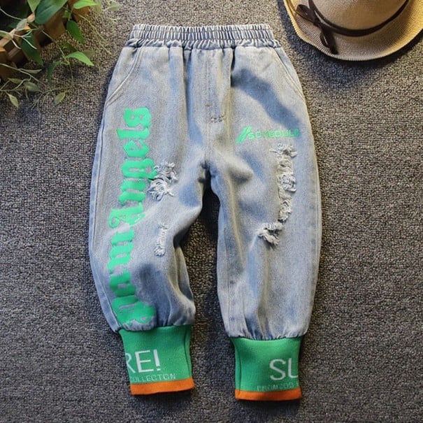 Jongensjeans L2192 groen 3