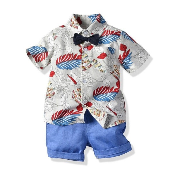 Jongensshirt en short L1565 4 F