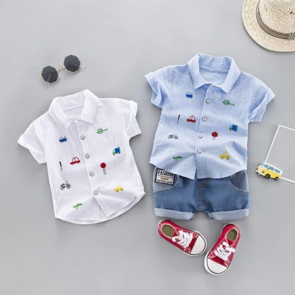 Jongensshirt en short L1712