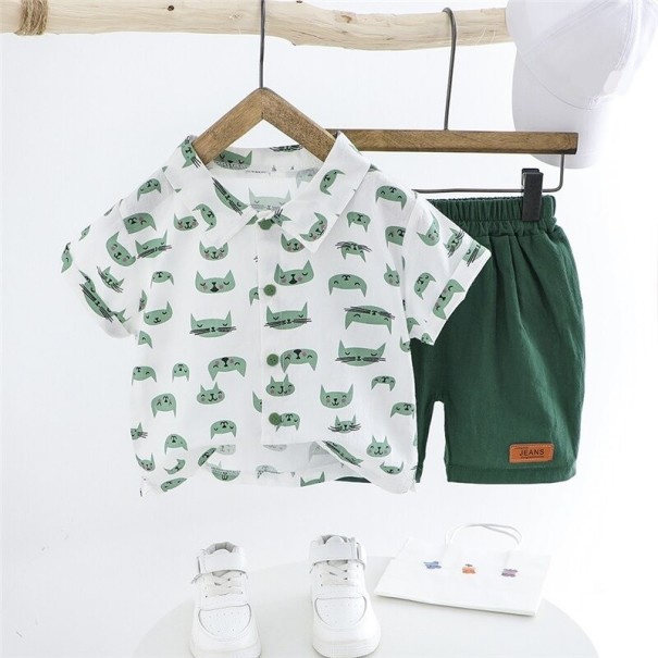 Jongensshirt en short L1727