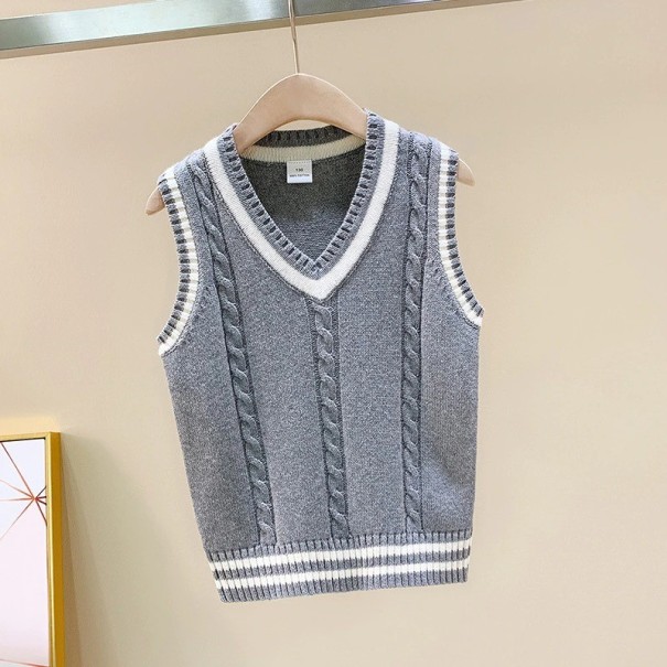 Jongensvest L987 grijs 12