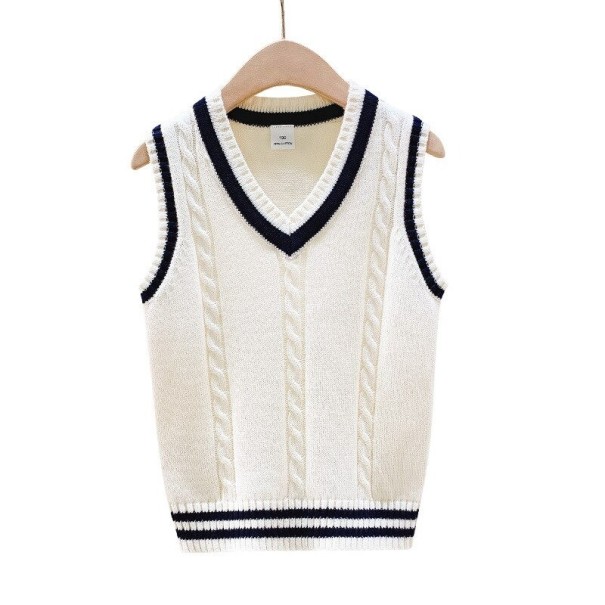 Jongensvest L987 wit 14