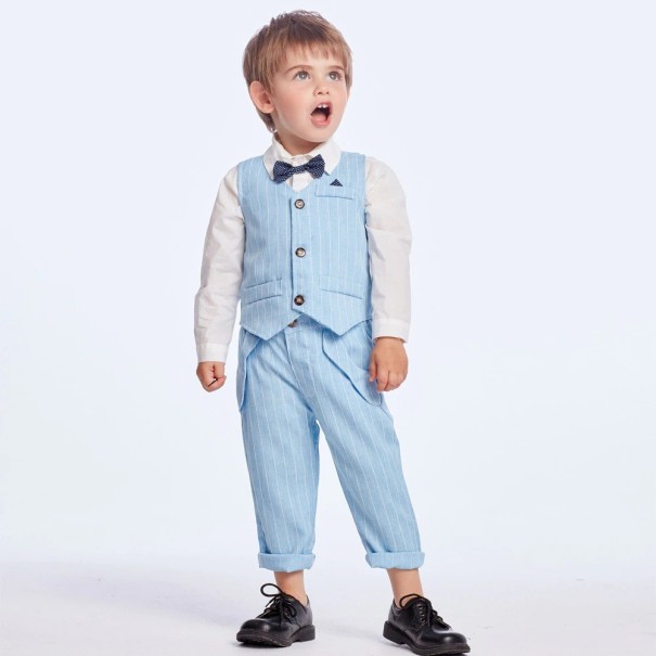 Jongensvest, shirt en broek B1320