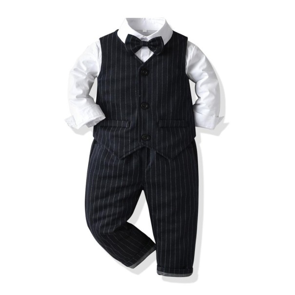 Jongensvest, shirt en broek B1367 5 C