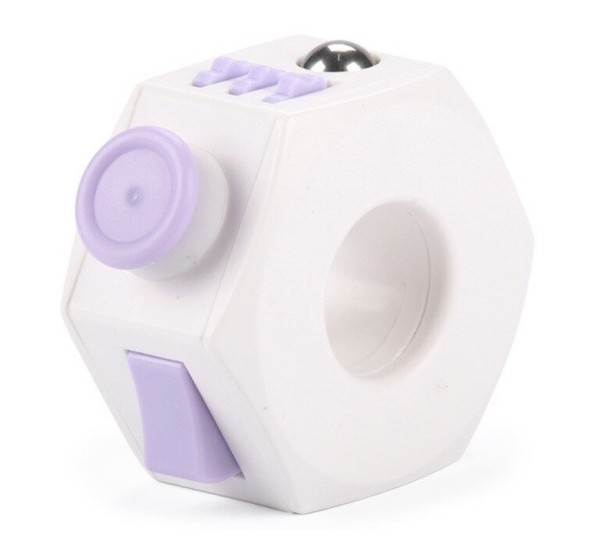 Jouet anti-stress pour doigt violet clair
