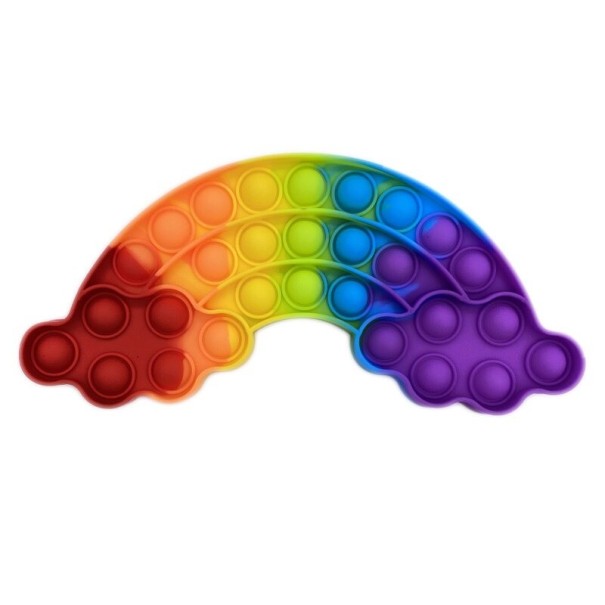 Jouet antistress Pop it arc-en-ciel 1
