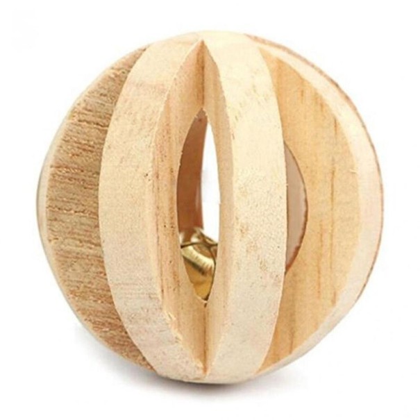 Jouet en bois pour rongeurs 2