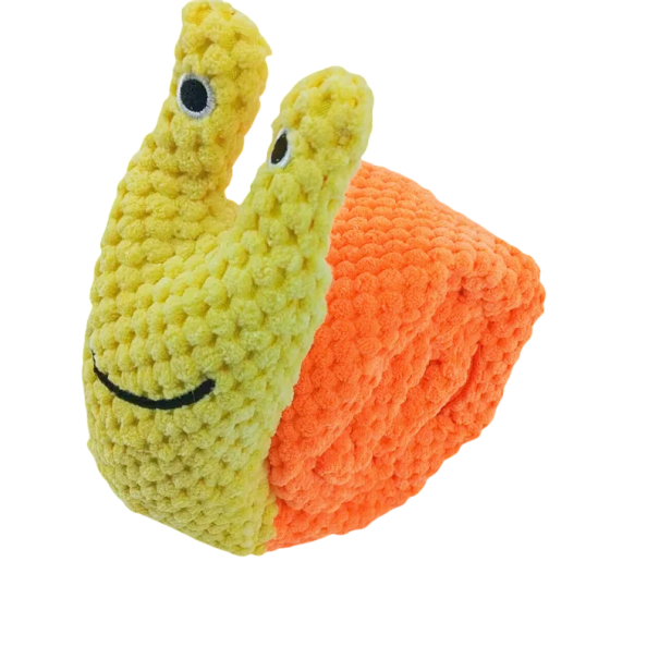 Jouet en peluche à tirer avec sifflet pour chiens 70 cm Jouet interactif avec ouverture pour friandises Jouet d'entraînement pour chiens à mâcher et à s'amuser jaune