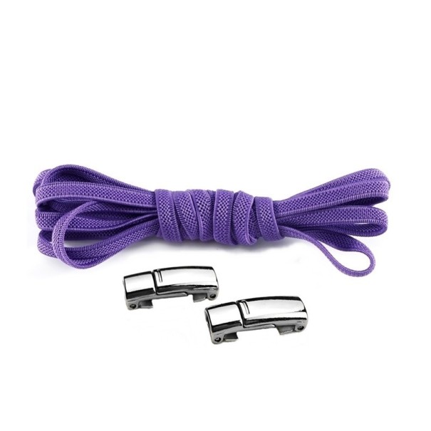 Joustavat nauhat magneettikiinnityksellä violetti