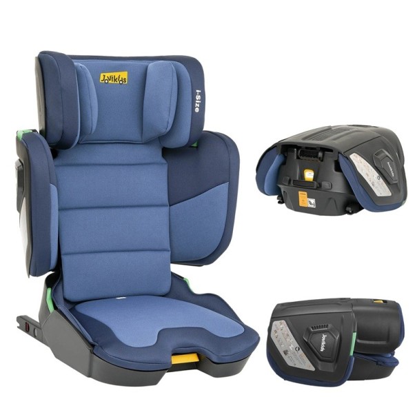 Jovikids i-Size Børnesæde Gruppe 2 3 til højde 100 til 150 cm ISOFIX 15 til 36 kg blå