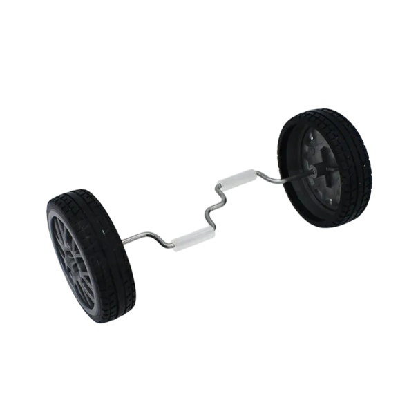 Jucărie creativă pentru papagali cu roți rotative 12x5x5 cm plastic negru jucărie interactivă pentru cușcă pentru păsări și papagali 1