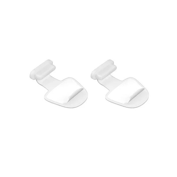 Juego de 2 cubiertas de silicona para puerto USB-C, protección contra el polvo, enchufe de carga para iPhone y Samsung, tapa antipérdida. blanco