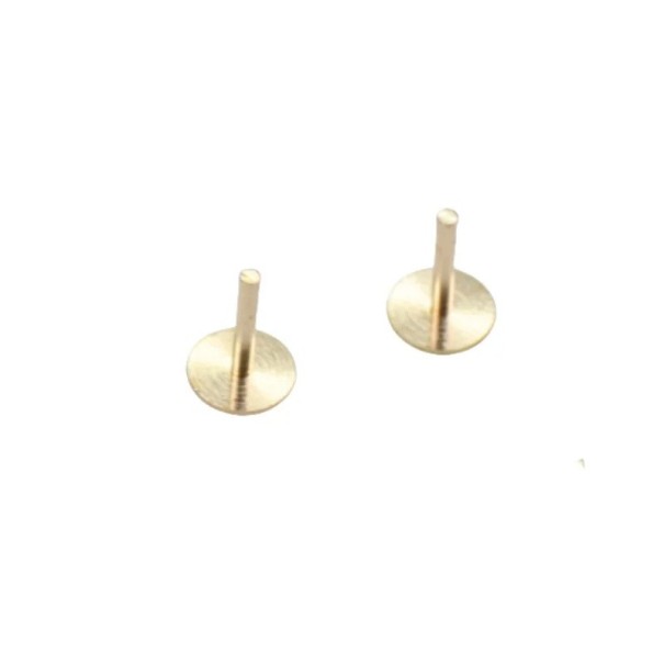 Juego de 2 pies de repuesto para esfera de reloj de 0,6 × 4 mm para reparación de esfera Diámetro de la base 3 mm Reemplazo de montaje de esfera 1