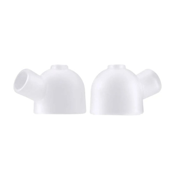 Juego de 2 unidades de captador de arena dental mini cubierta para abrasión con aire cubierta a prueba de polvo de micro boquilla de plástico para odontología 1