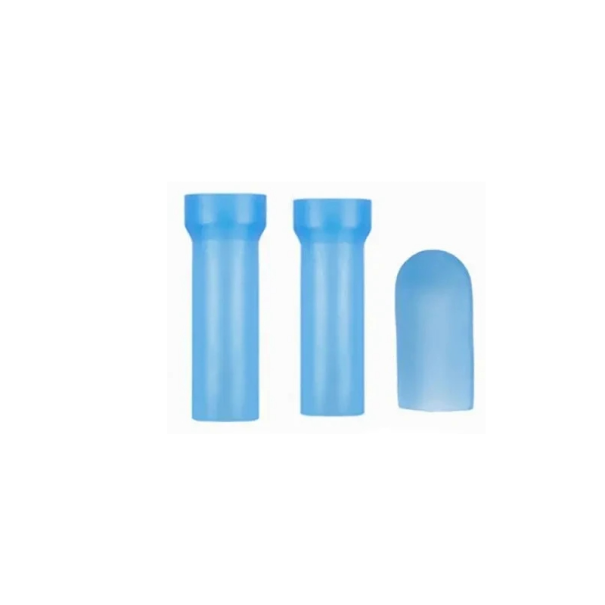 Juego de 3 fundas de silicona azules para el pene en tallas S, M y L, incluida 1 con punta, embalaje discreto. 1