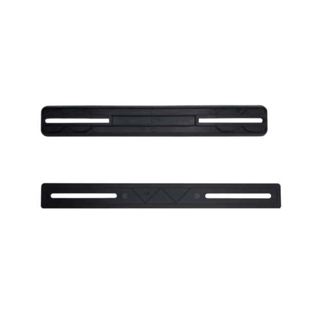 Juego de asas para equipaje 2 pcs 22,7 x 3 cm 23,7 x 2,5 cm TPU y plástico Asas de repuesto para maletas Asas resistentes para reparar equipaje 1