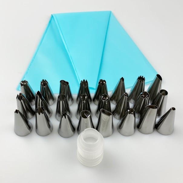 Juego de decoración de glaseado azul