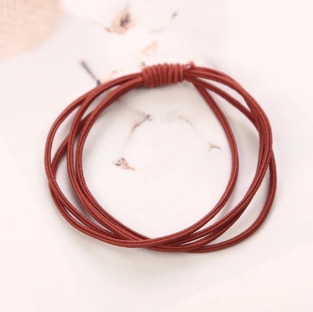Juego de gomas para el pelo - 10 uds. naranja Juego de gomas para el pelo - 10 uds. naranja