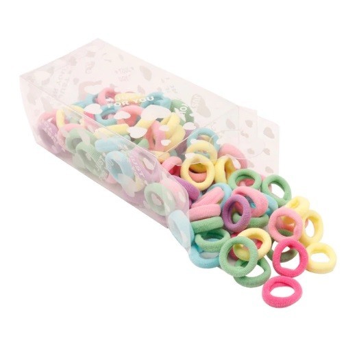 Juego de gomas para el pelo - 100 uds. 4