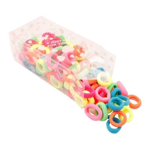 Juego de gomas para el pelo - 100 uds. 6