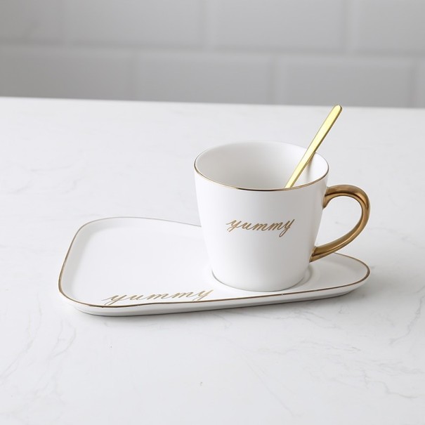 Juego de té 3 piezas C81 blanco