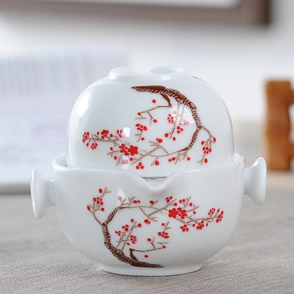 Juego de té de cerámica 2 piezas 7
