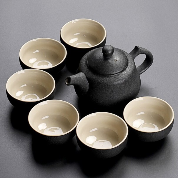 Juego de té de cerámica 7 piezas 2