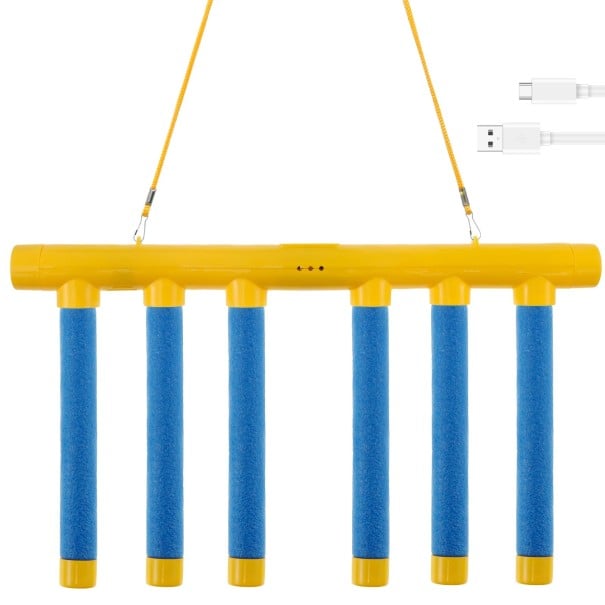 Juego Interactivo con Palos Caídos Juguete de Plástico para Niños y Adultos Desarrolla la Percepción, Coordinación y Reacciones Rápidas azul