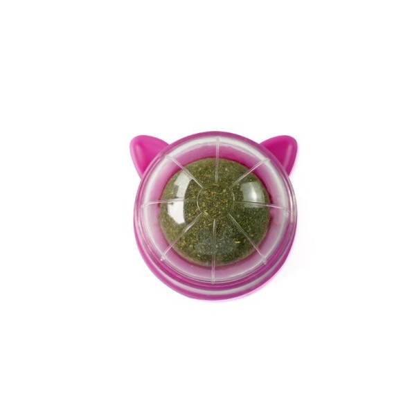 Juguete de hierba gatera rosa oscuro