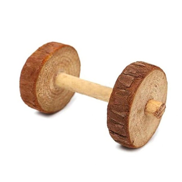 Juguete de madera para roedores 6