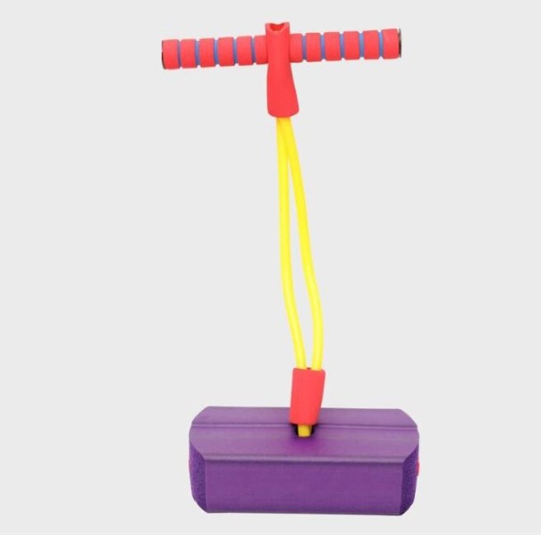 Juguete saltarín para niños morado