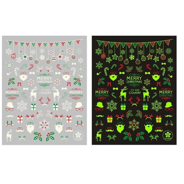 Jul 3D Nail Stickers N981 2