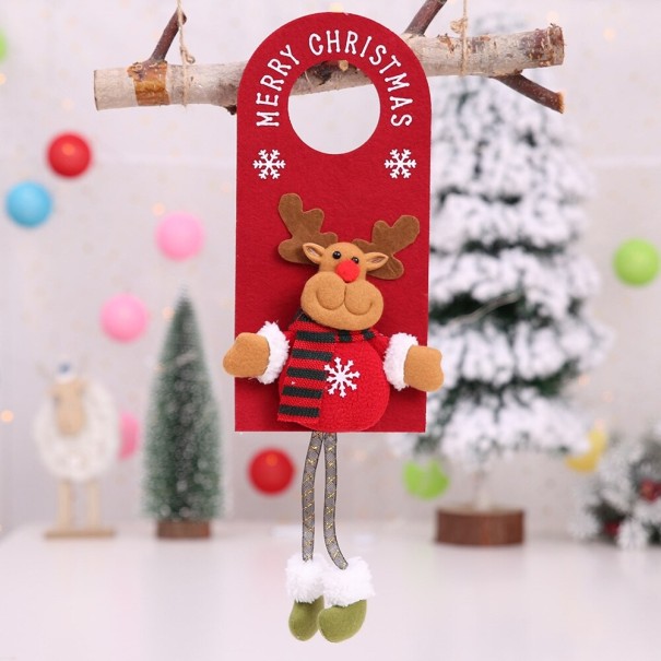 Juldekoration på dörrhandtaget 5