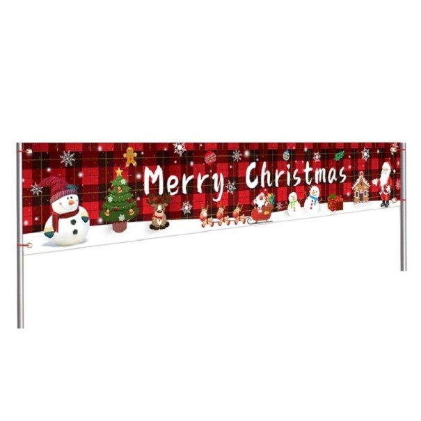 Julebanner 240 x 40 cm 1