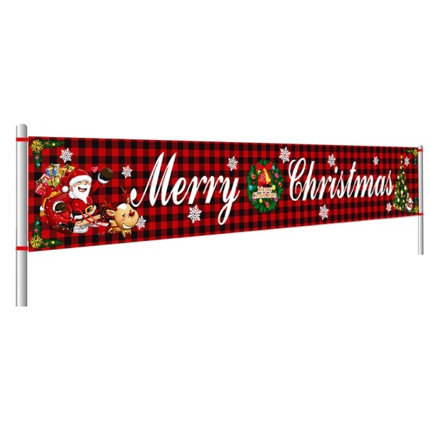 Julebanner 300 x 50 cm 2