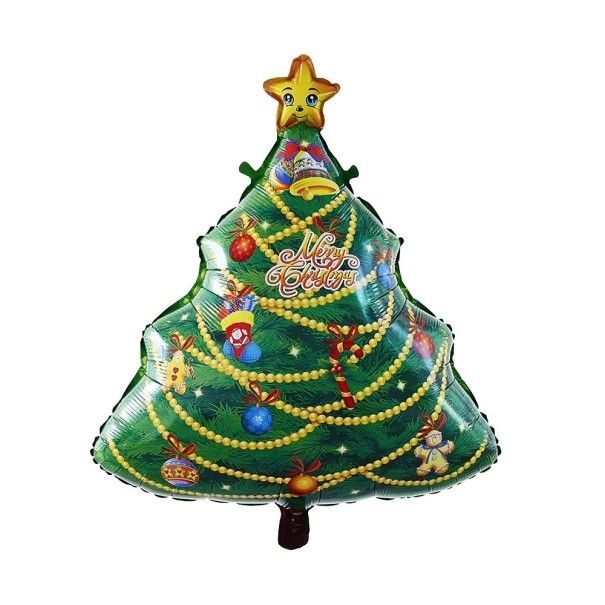 Julefolieballon juletræ 1