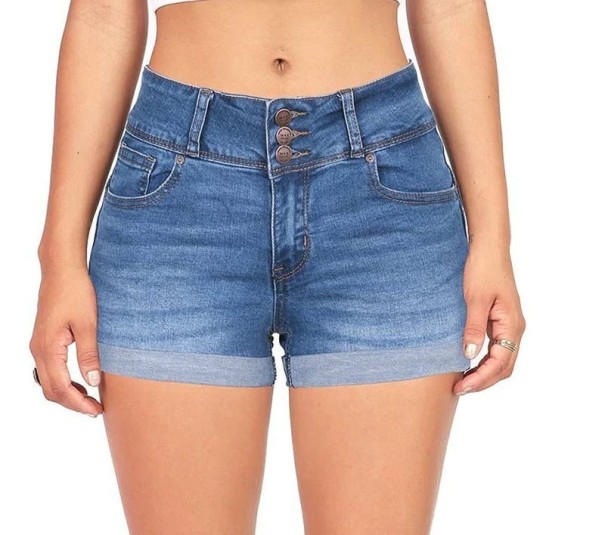 Juliet-Jeansshorts für Damen blau L