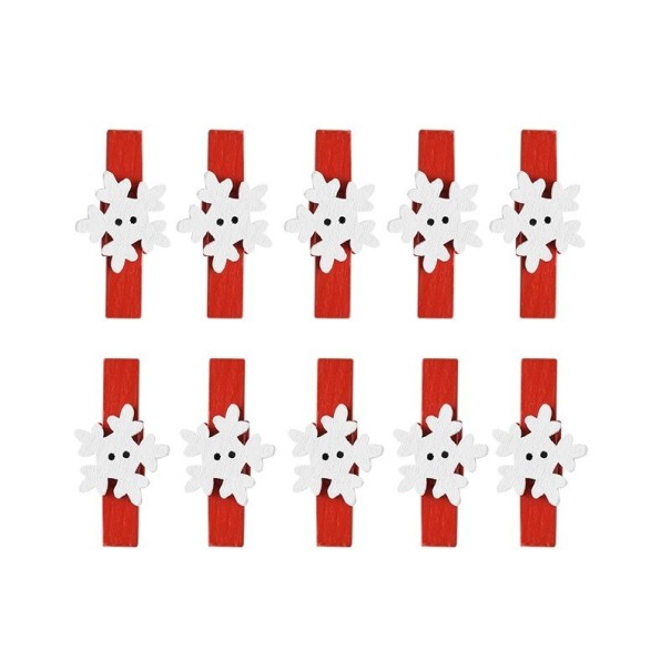 Julpyntspinnar 10 st 2