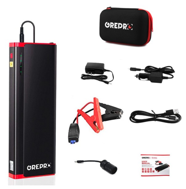 Jumpstarter og powerbank 21000 mAh 1