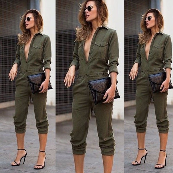 Jumpsuit för damskjorta