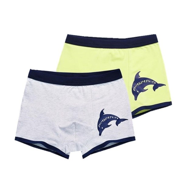 Jungen-Boxershorts mit Delfin - 2-tlg 4 B