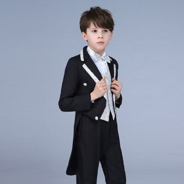 Jungen-Smoking B1374 schwarz 14 B