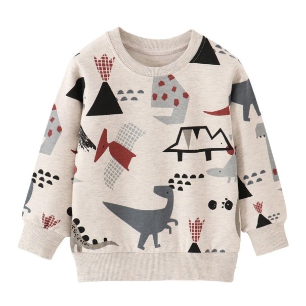 Jungen-Sweatshirt mit Dinosauriern 4 I