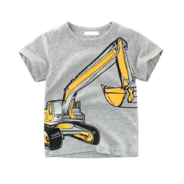 Jungen-T-Shirt B1389 grau 8