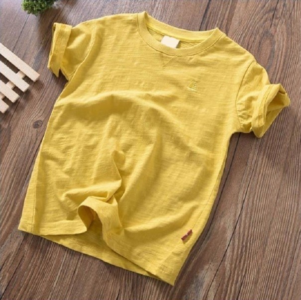 Jungen-T-Shirt B1595 gelb 6