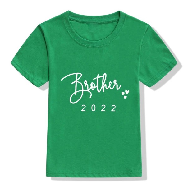 Jungen-T-Shirt für Geschwister B1657 6-12 Monate F