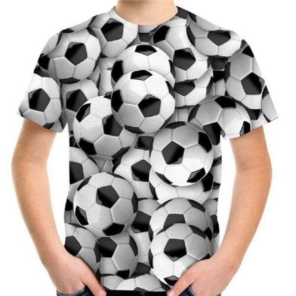 Jungen-T-Shirt mit Ball B1487 4 O