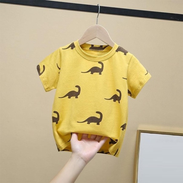 Jungen-T-Shirt mit Dinosauriern 5 A