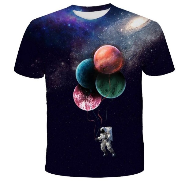 Jungen-T-Shirt mit einem Kosmonauten 5 B